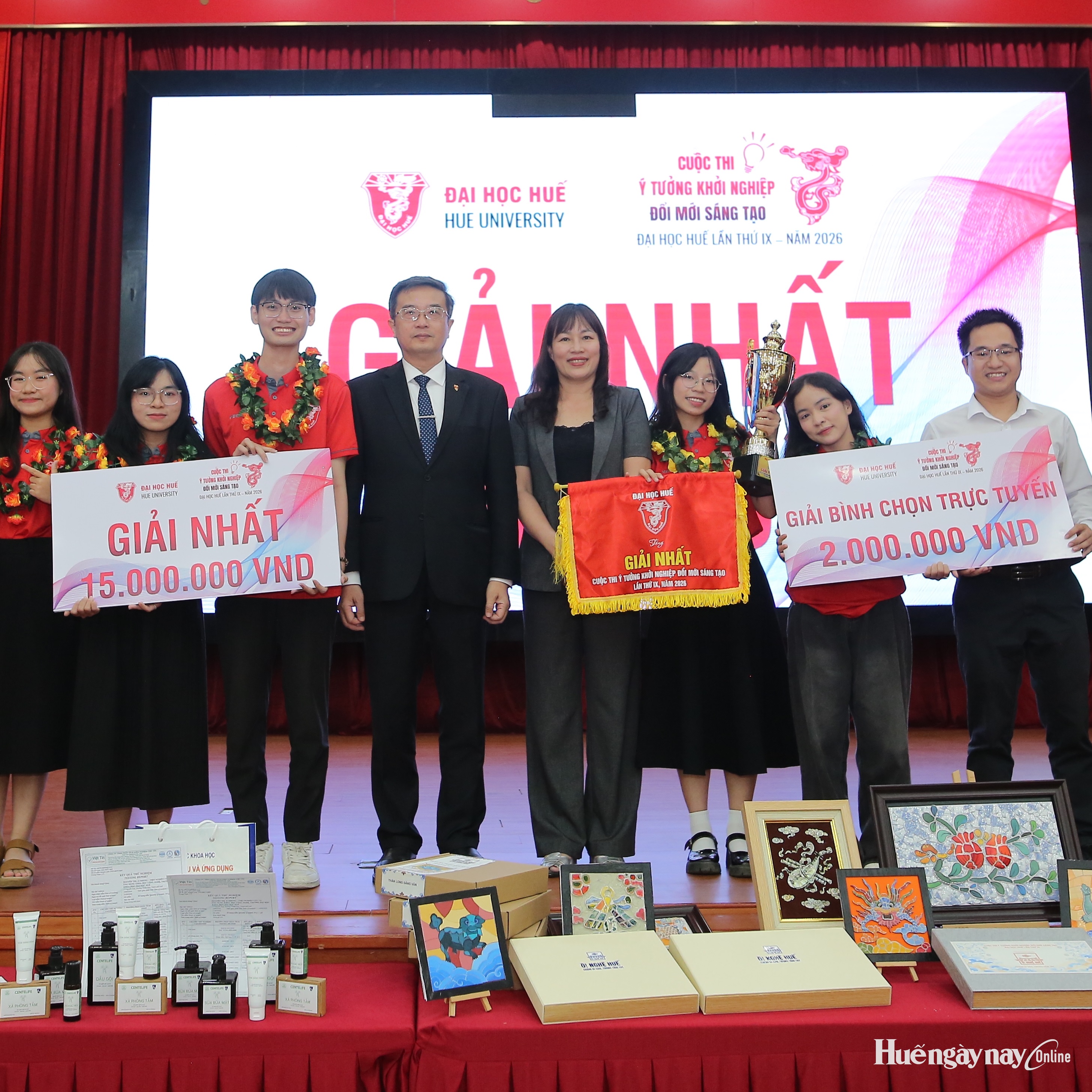 8 dự án tranh tài tại vòng chung kết cuộc thi Ý tưởng khởi nghiệp của Đại học Huế