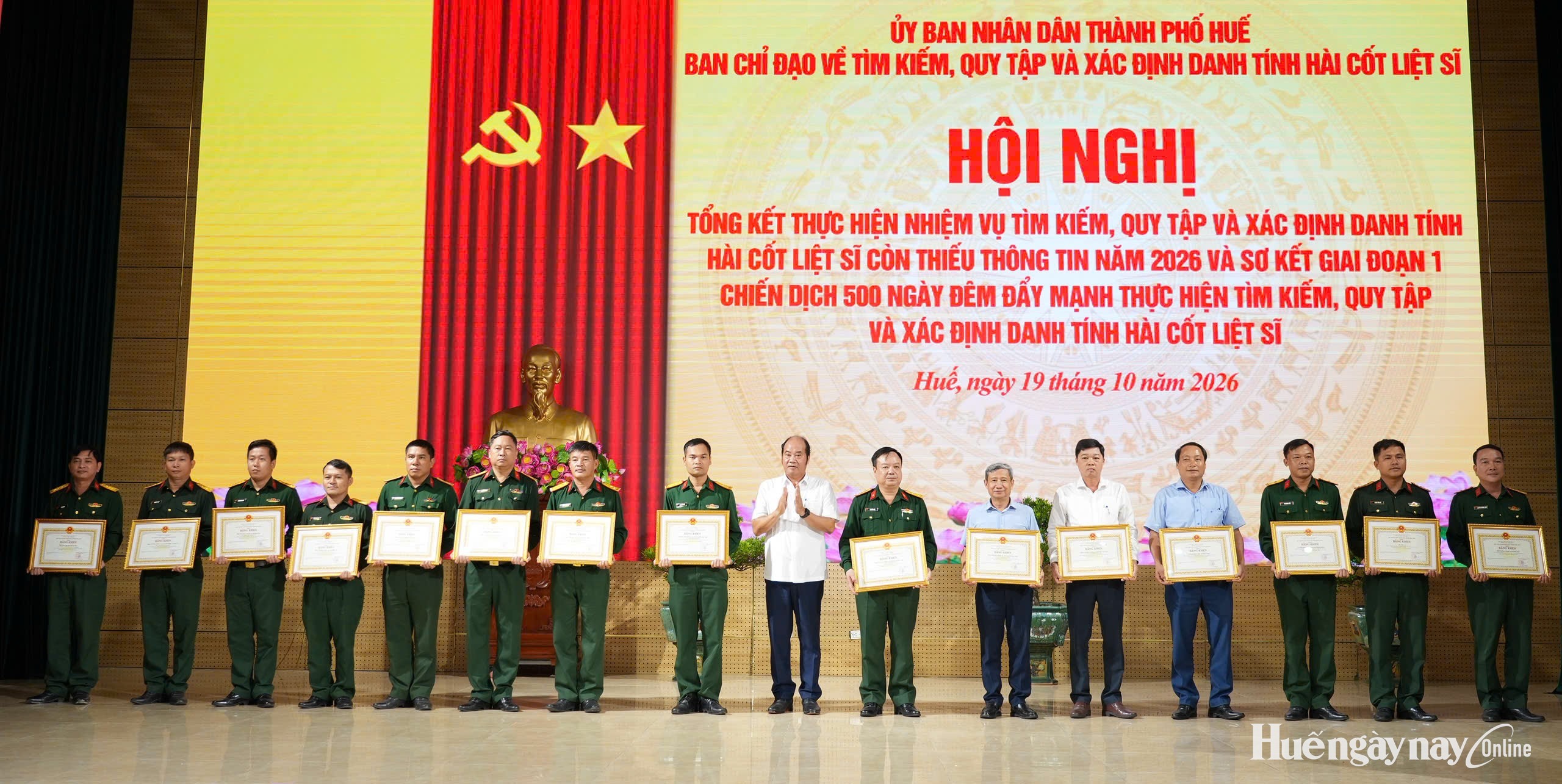 Quyết tâm hoàn thành thắng lợi giai đoạn 2 chiến dịch 500 ngày đêm tìm kiếm, quy tập hài cốt liệt sĩ