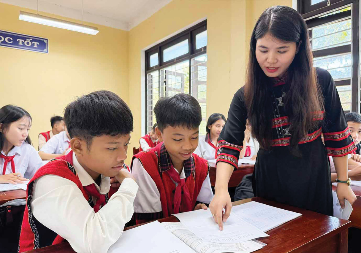 Lớp học “reo vui” của cô giáo vùng cao