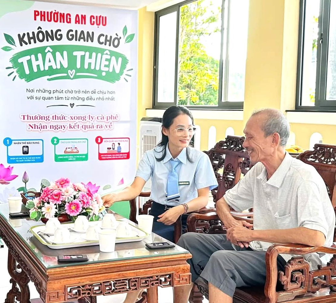 Phường An Cựu ra mắt mô hình “Không gian chờ thân thiện”