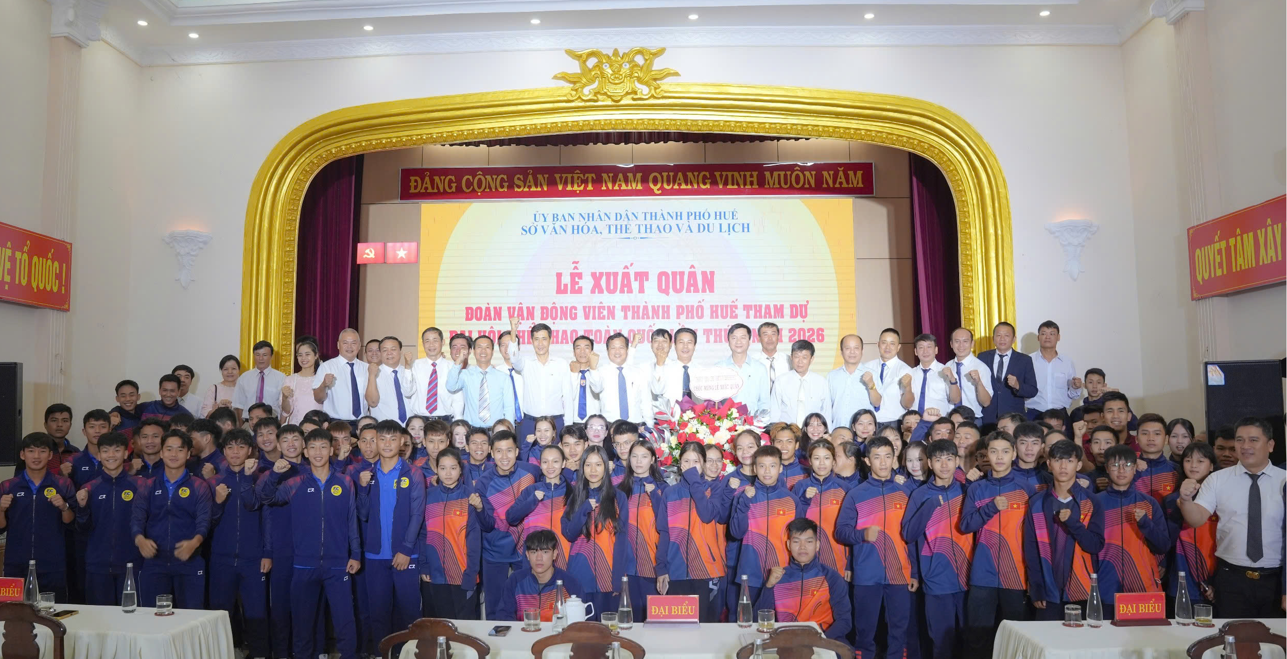 Đoàn Thể thao Huế phấn đấu giành 6 - 8 Huy chương Vàng tại Đại hội Thể thao toàn quốc