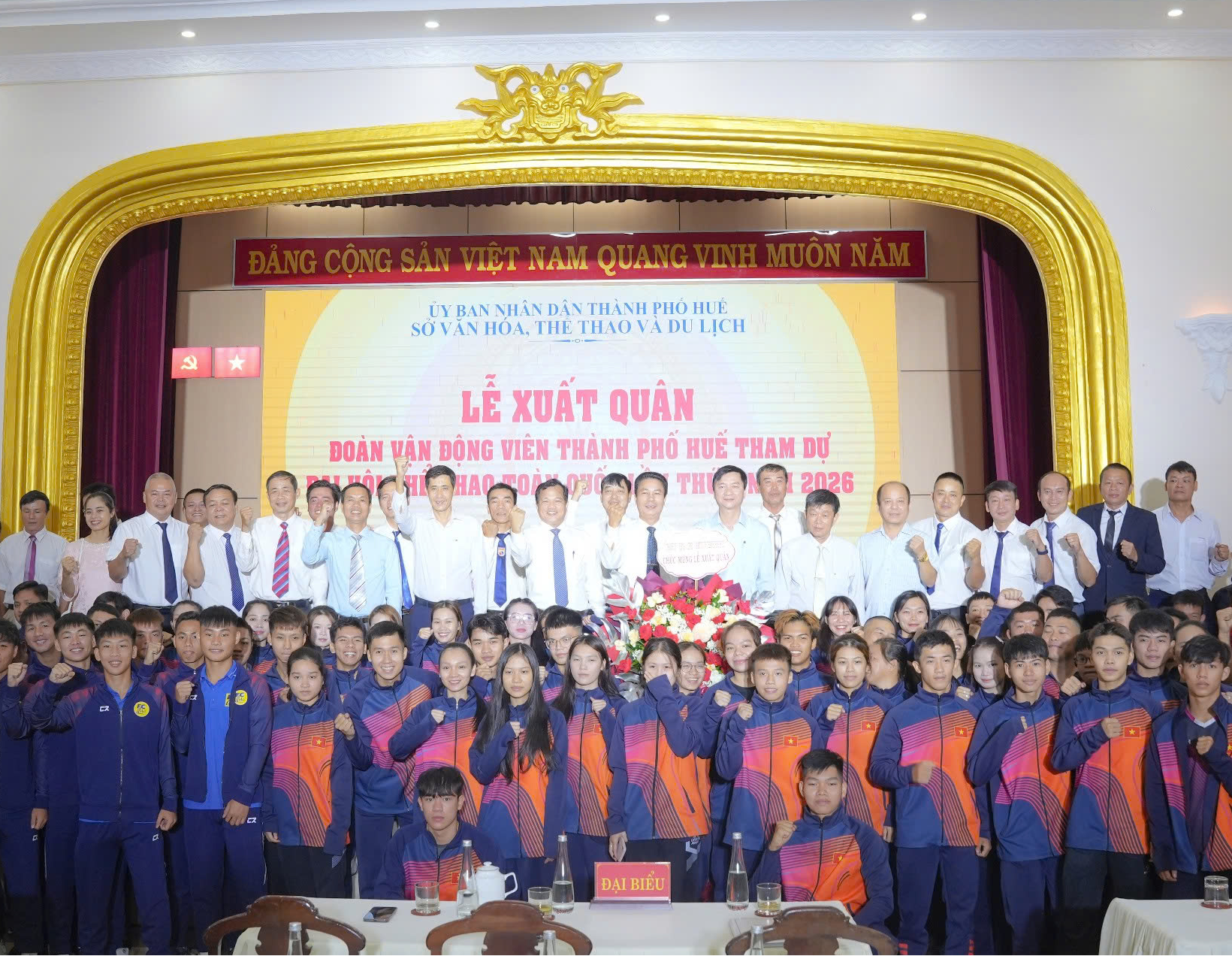 Đoàn Thể thao Huế phấn đấu giành 6 - 8 Huy chương Vàng tại Đại hội Thể dục Thể thao toàn quốc
