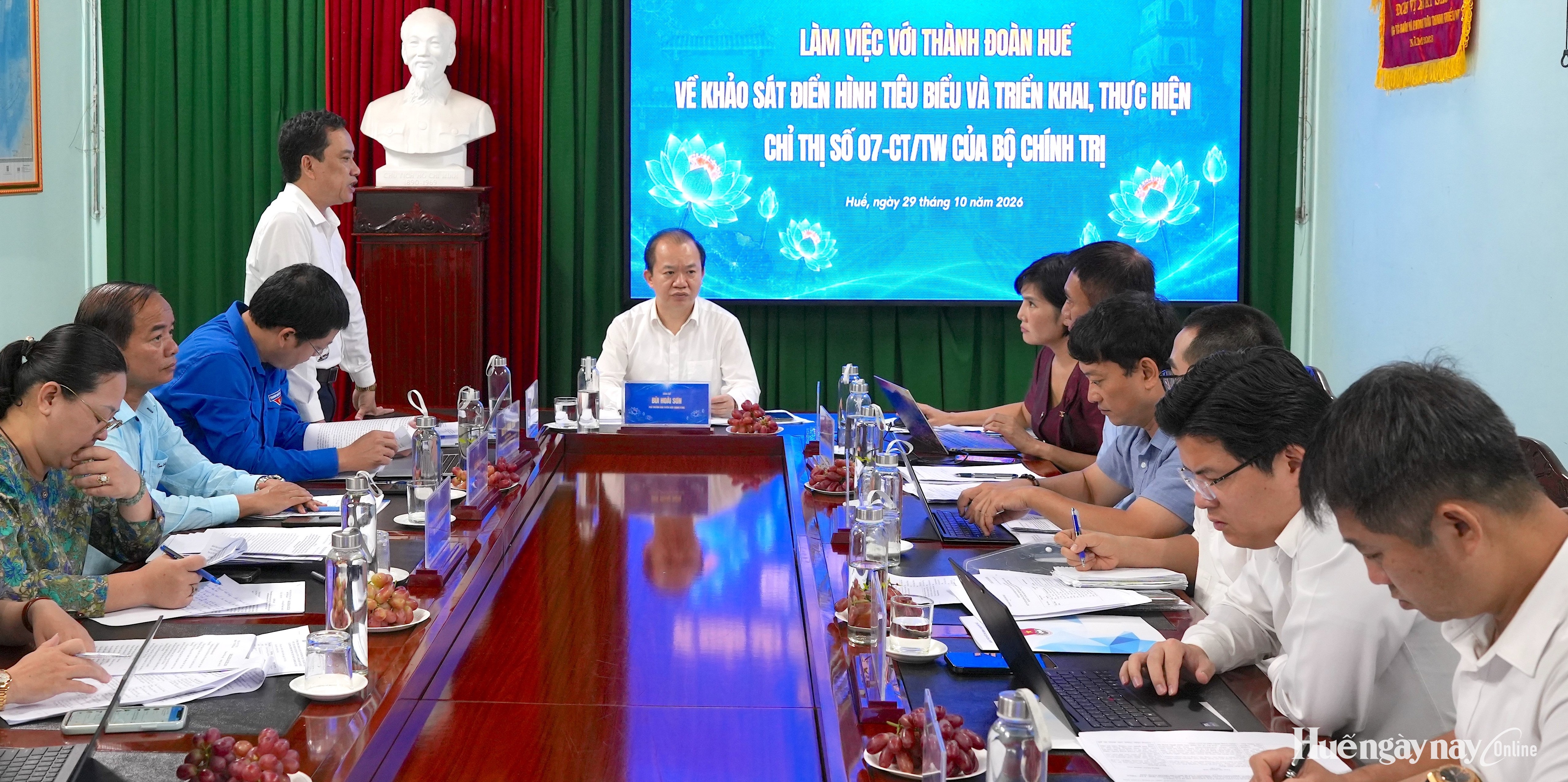 Lan tỏa tinh thần học và làm theo Bác trong tuổi trẻ Huế