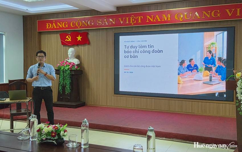Nâng cao kỹ năng truyền thông cho cán bộ công đoàn