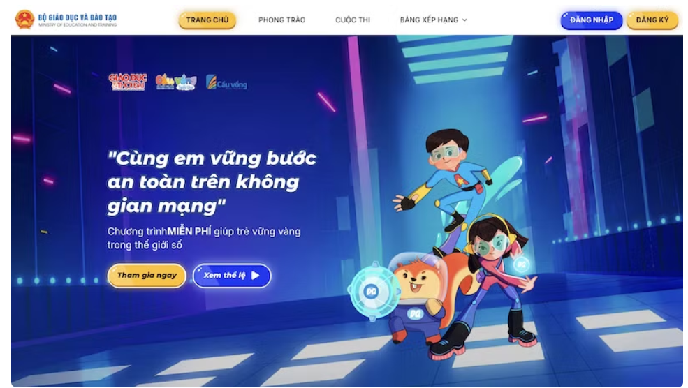 Phát động Cuộc thi Công dân số - Trí tuệ Việt cho học sinh toàn quốc