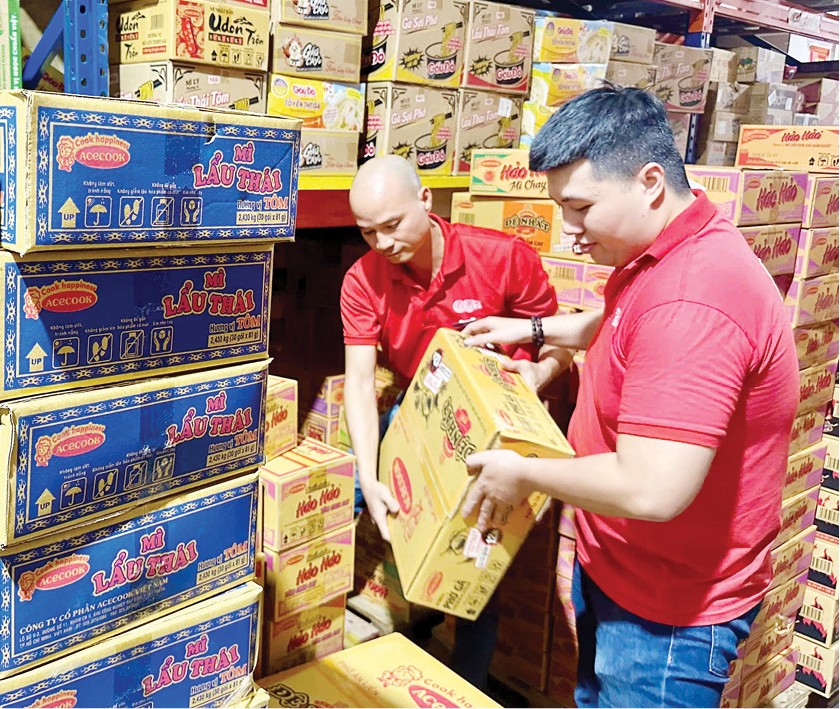 Bảo đảm hàng hóa thiết yếu mùa mưa lũ