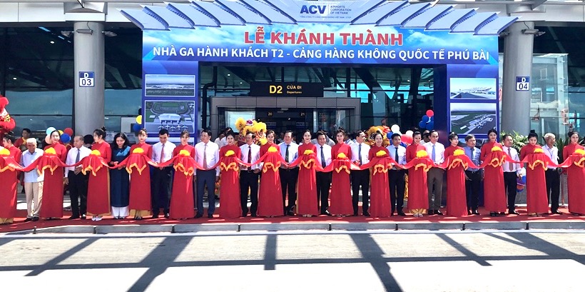 Grand opening of T2 Passenger Terminal at Phu Bai International Airport