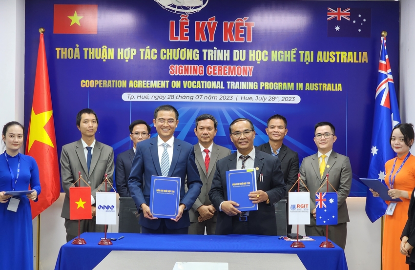 Cooperation agreement on vocational training program in Australia signed