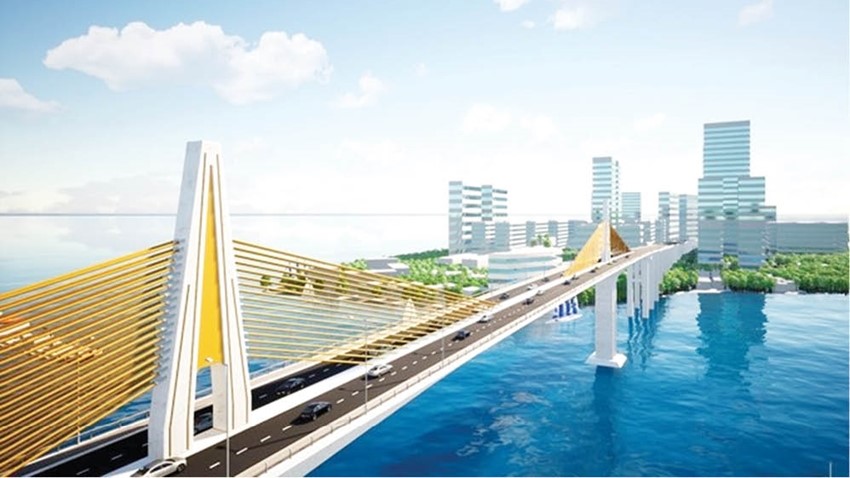 Aspiration from Thuan An sea-crossing bridge