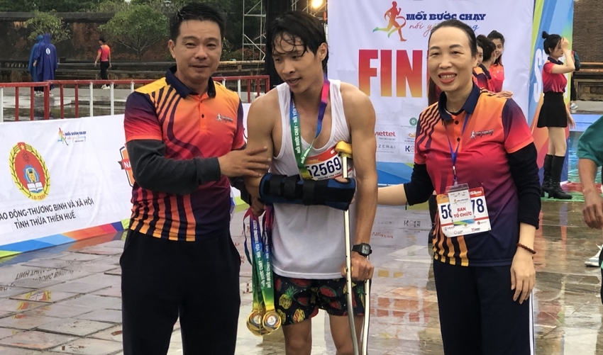 “Every step counts - Connecting love”