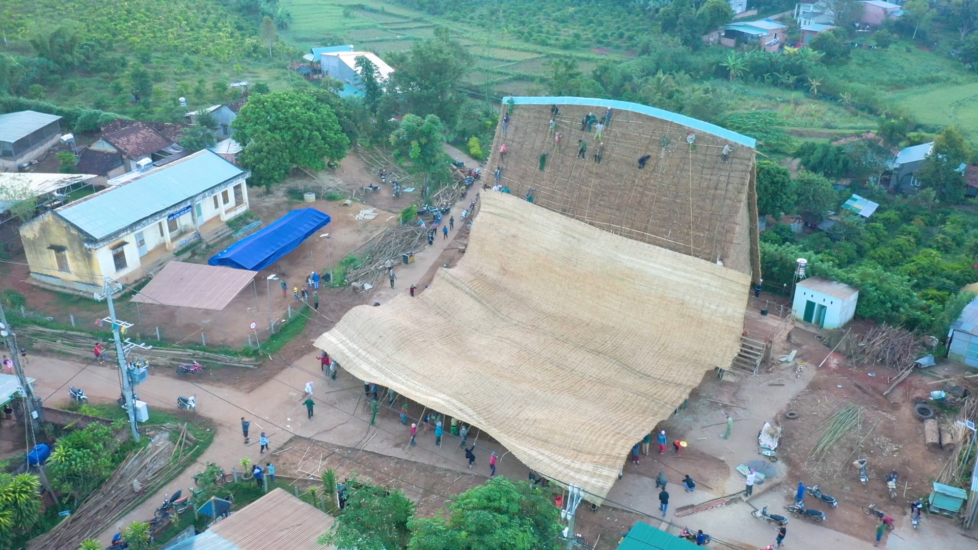 Unique Kon Ron communal houses