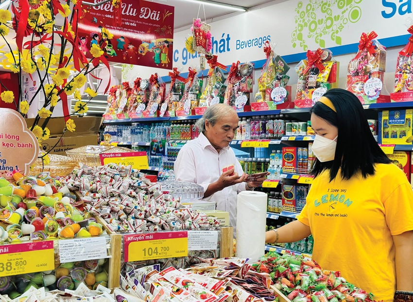 Market during Lunar New Year 2024 stabilized