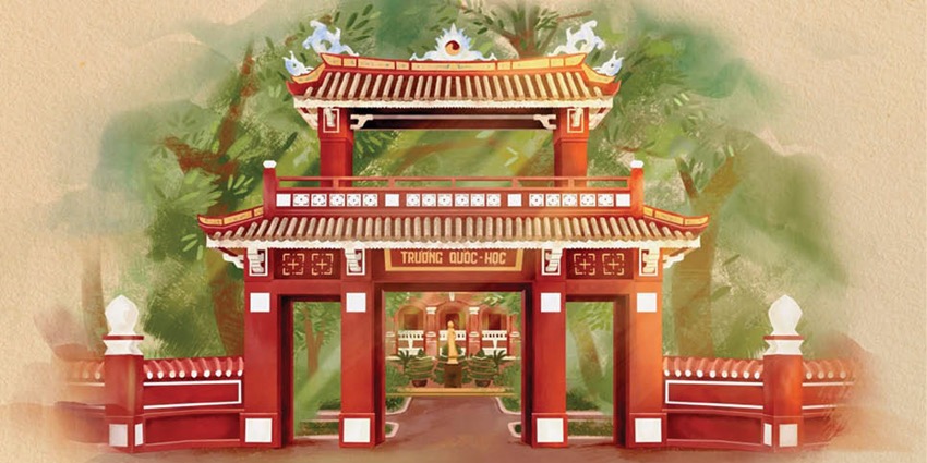 Spreading the beauty of Hue through paintings