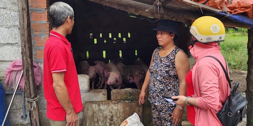 Assisting 1,000 disadvantaged female farmers to recover and develop sustainable livelihoods
