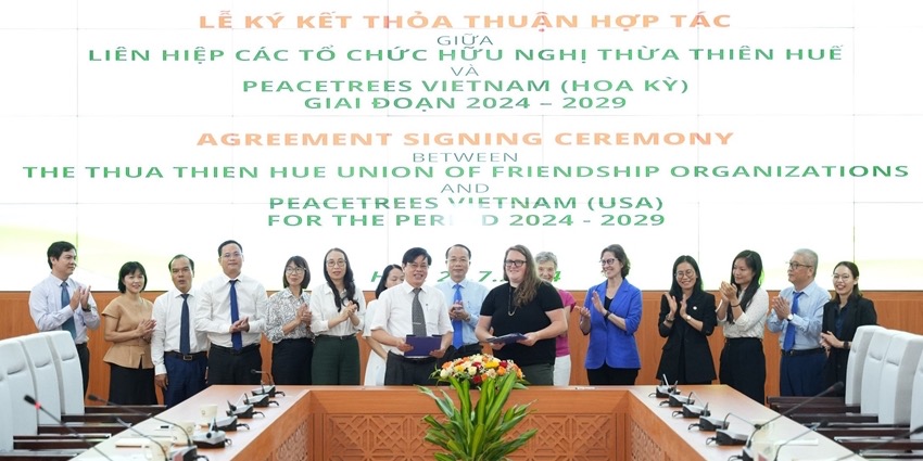 PeaceTrees Vietnam supports Thua Thien Hue in dealing with the aftermath of bombs and mines