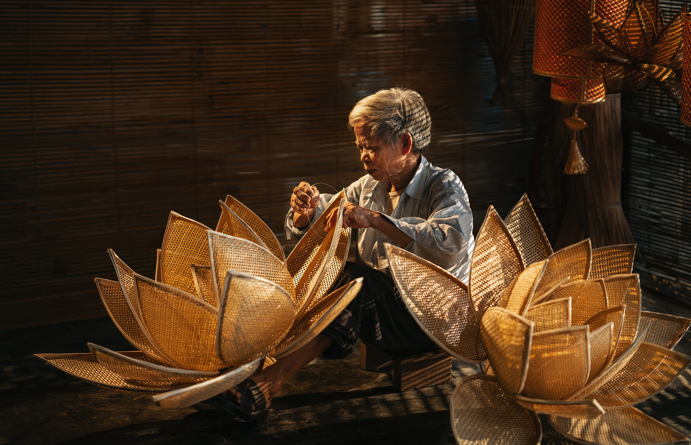 Bao La bamboo and rattan weaving