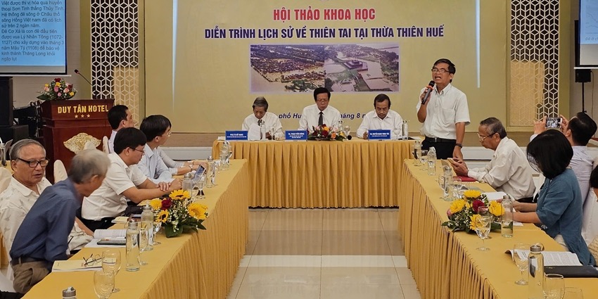 History of natural disasters in Hue and experiences in prevention