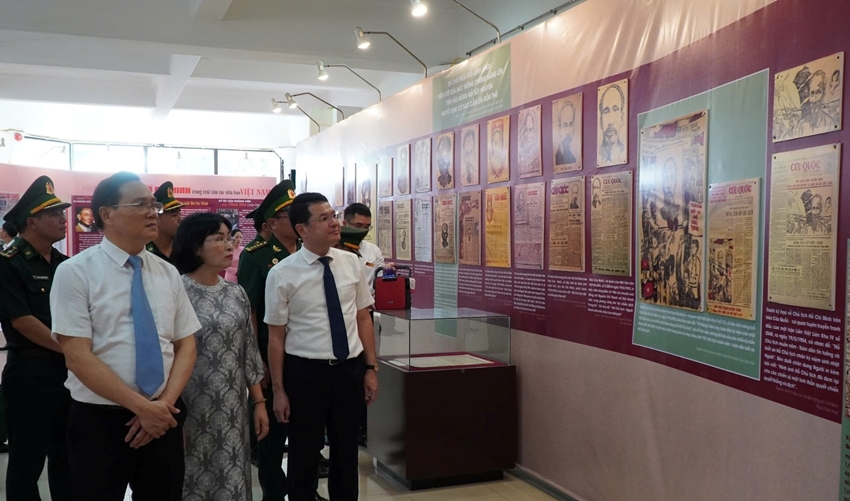 The image of President Ho Chi Minh on Vietnamese revolutionary press