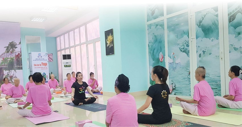Yoga for female cancer patients