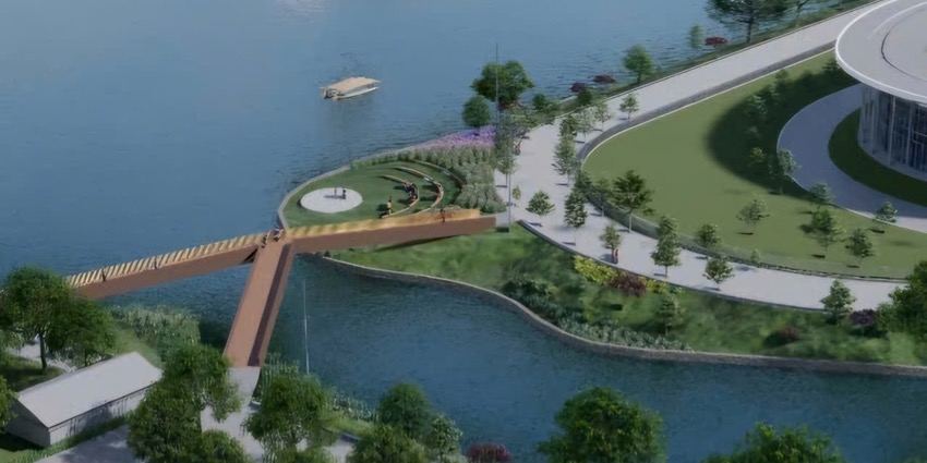 Investment planned for pedestrian and bicycle bridge project over An Cuu river