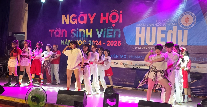 University of Education, Hue University Exciting “Freshmen Day 2024”