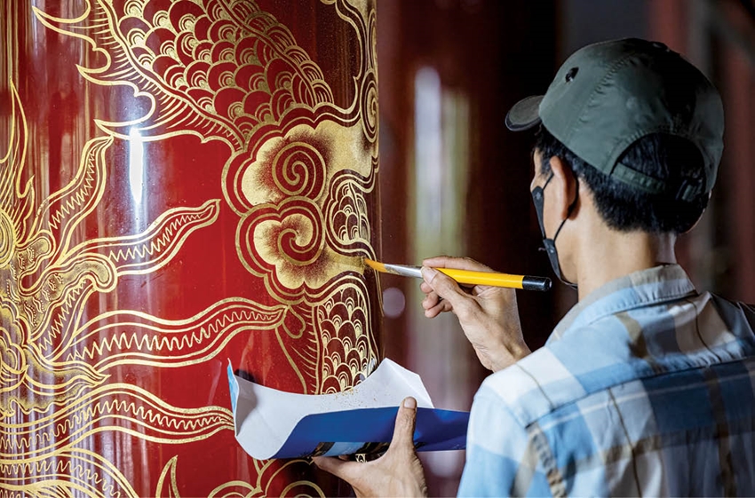 Vang son ky my Golden beauty