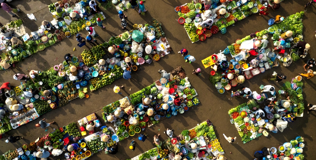Unique Vi Thanh market