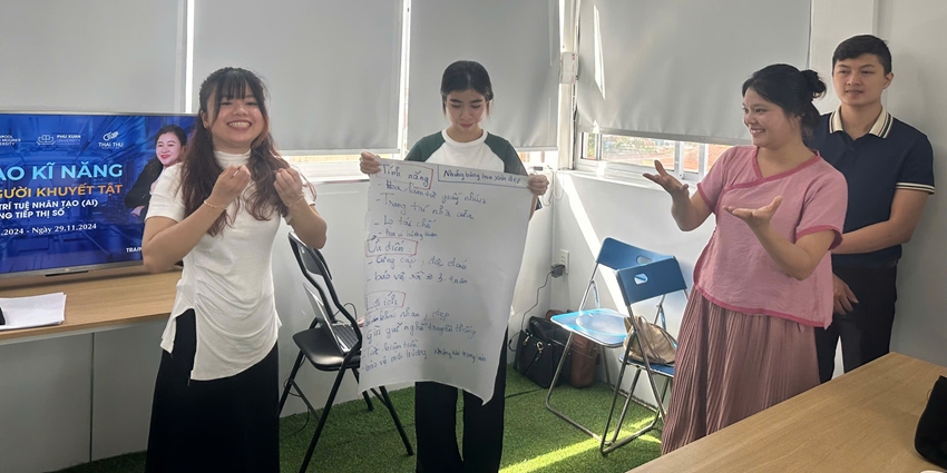 Bringing AI technology to people with disabilities