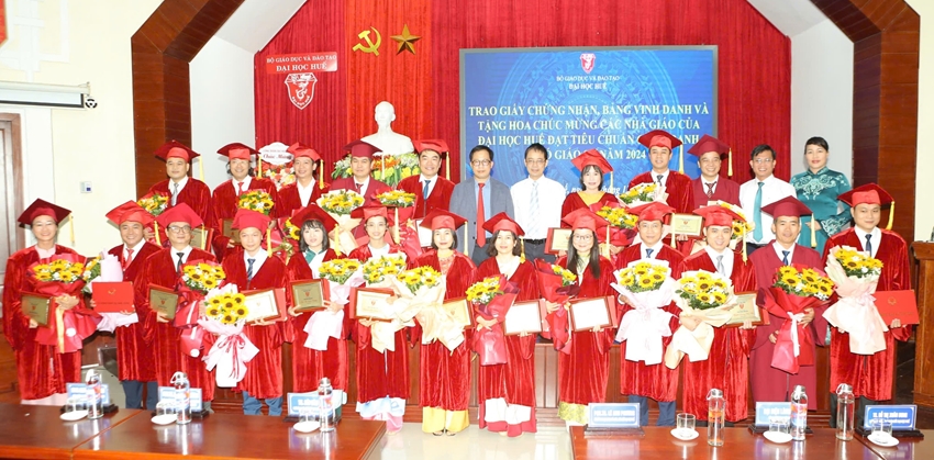 22 educators received Associate Professor titles