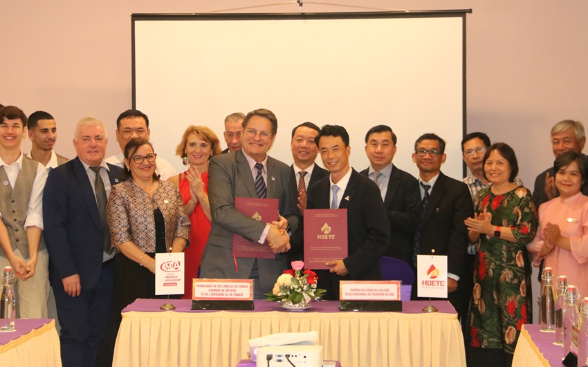 Cooperation provides apprentices with the opportunity to experience international exposure