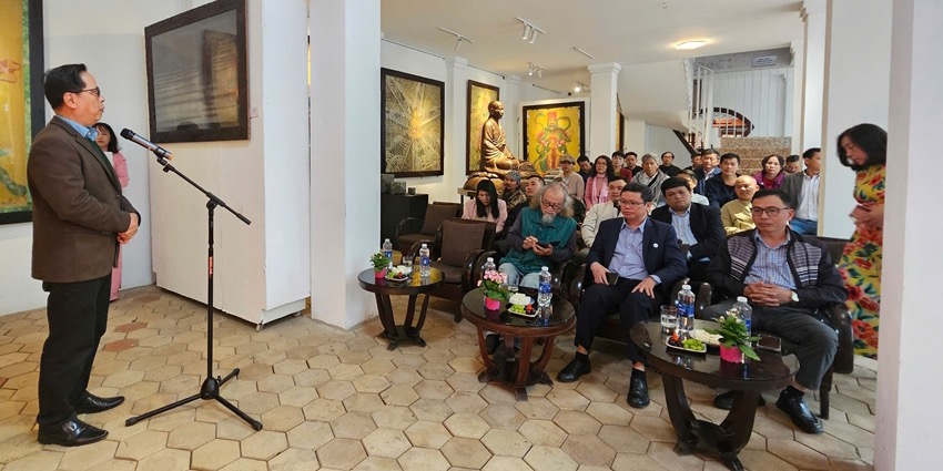 Opening of ceramic art camp on the theme of Uncle Ho