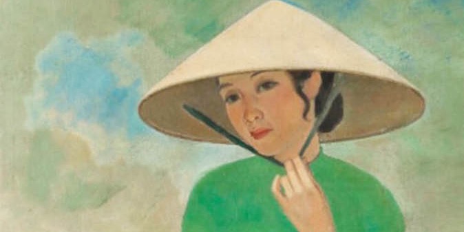 Famous painter Mai Trung Thu and Hue girls