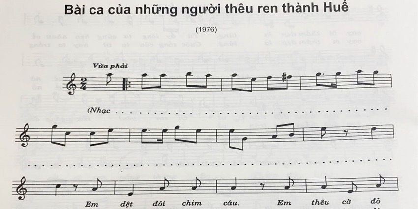 Hue music on first days after the reunification