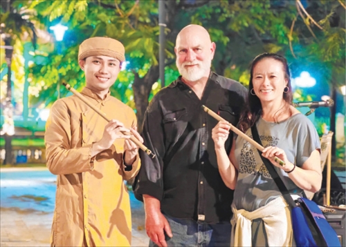 Spreading love for bamboo flute