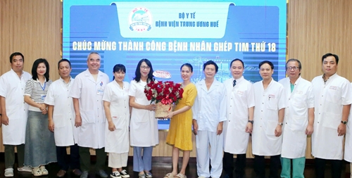 The 18th heart transplant patient discharged