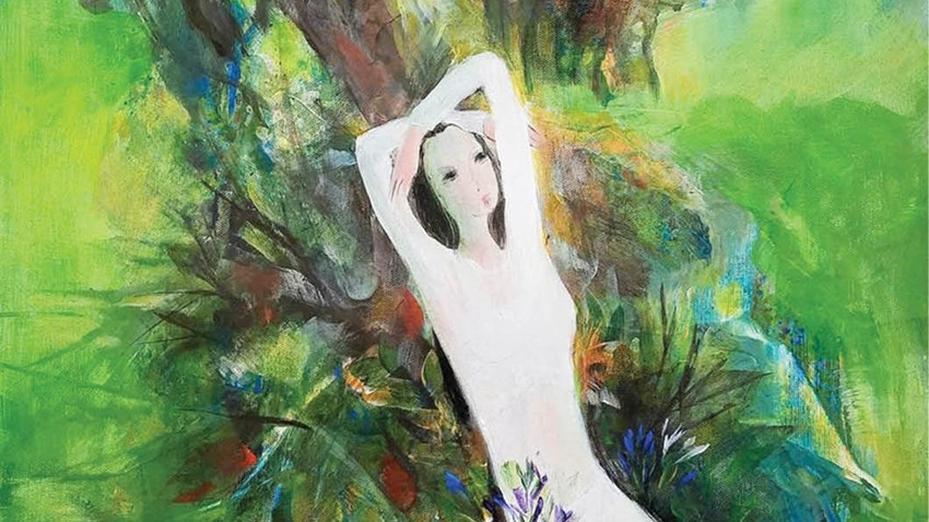 Hue gardens in Dang Mau Tuu’s paintings