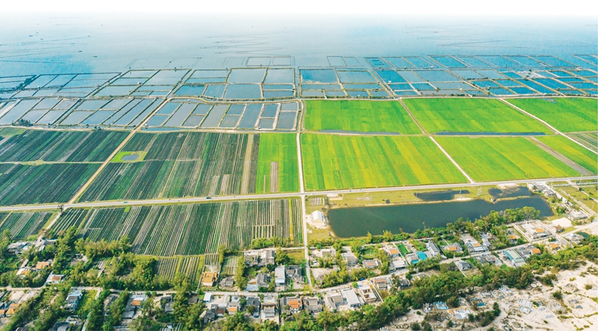 Dawn over Tam Giang Lagoon