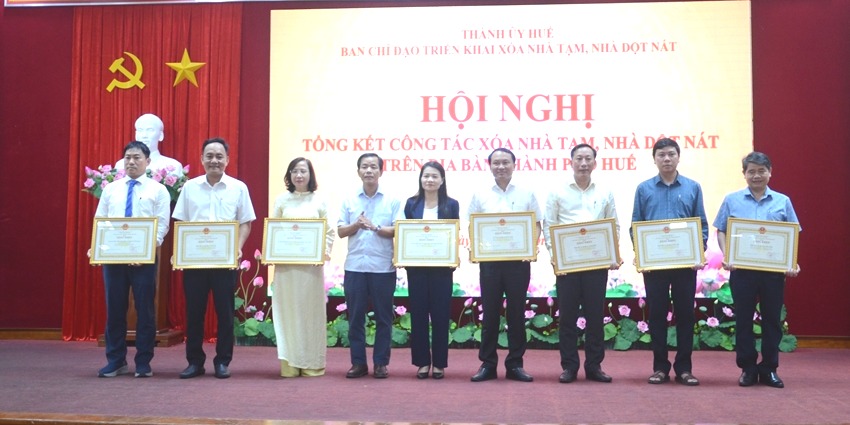 Hue City completes 100 of the replacing temporary and dilapidated houses program