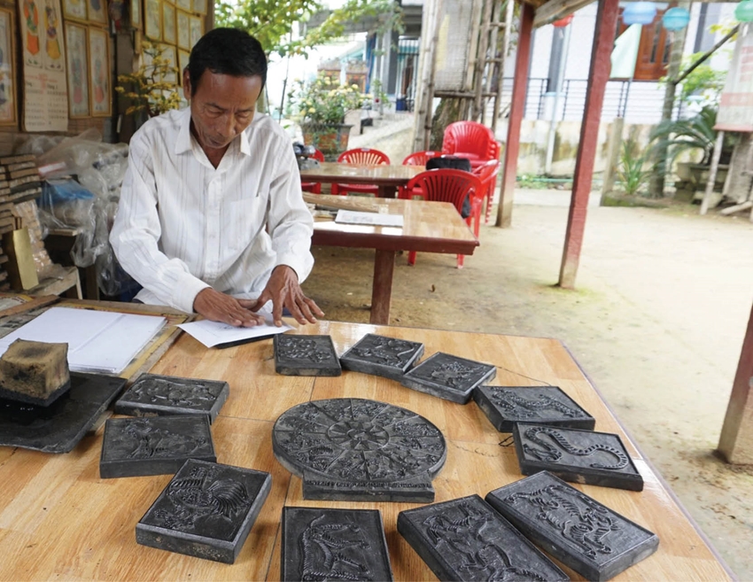 The Woodblock Story from Ngu Ha Vien