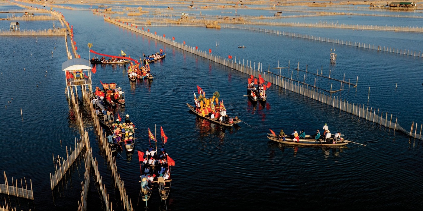 Whale Worship Ceremony - Sacred rhythm of life in the lagoon region