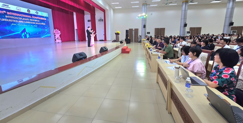 International conference on interdisciplinary research in linguistics and language education