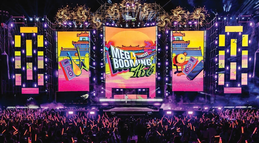 Mega Booming Music Festival - Hue 2025 to mark the end of the National Tourism Year