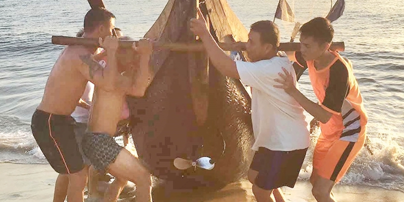 Earning a living amid rough seas