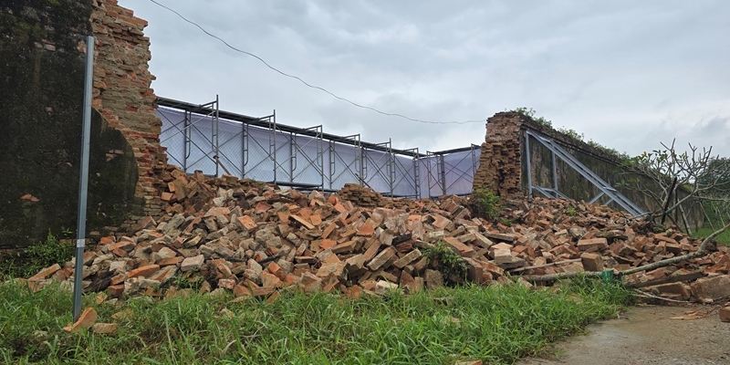 Emergency situation declared following the collapse of Imperial Citadel wall’s section