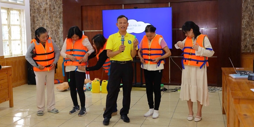 Reproductive health care skills and water safety education