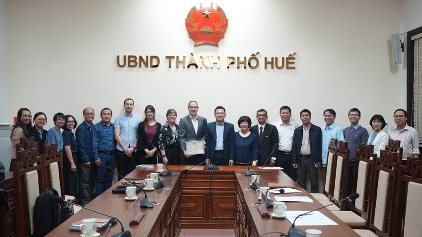 The U S continues to support Hue in strengthening its resilience to natural disasters and climate change