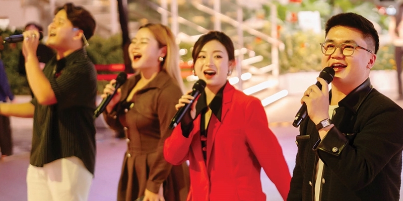 Music resonates for the community