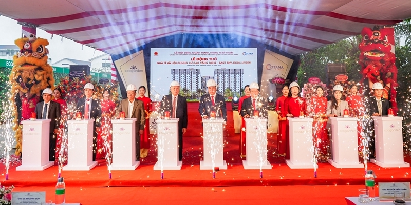 Groundbreaking and commencement of key social housing projects