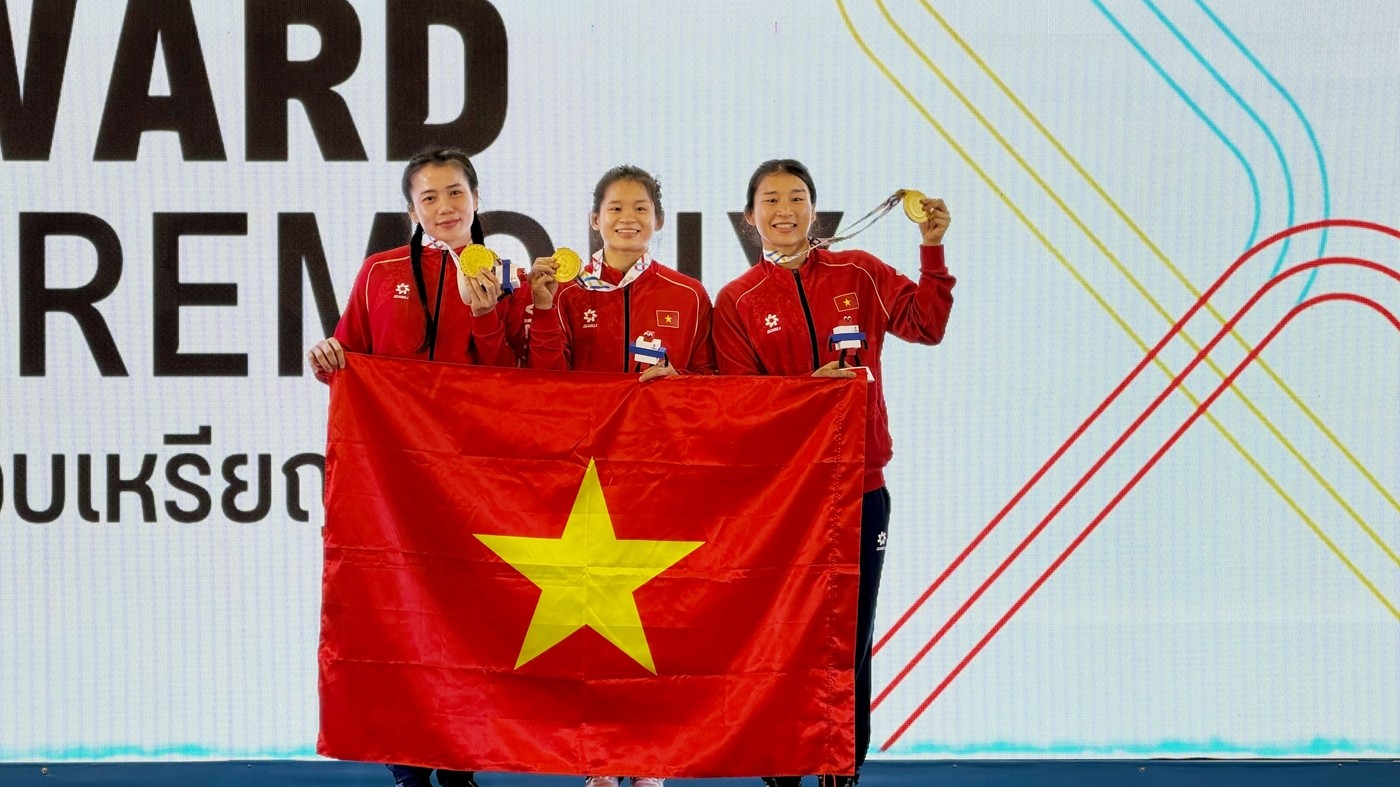 Three Hue’s Female Athletes Make History at the 33rd SEA Games