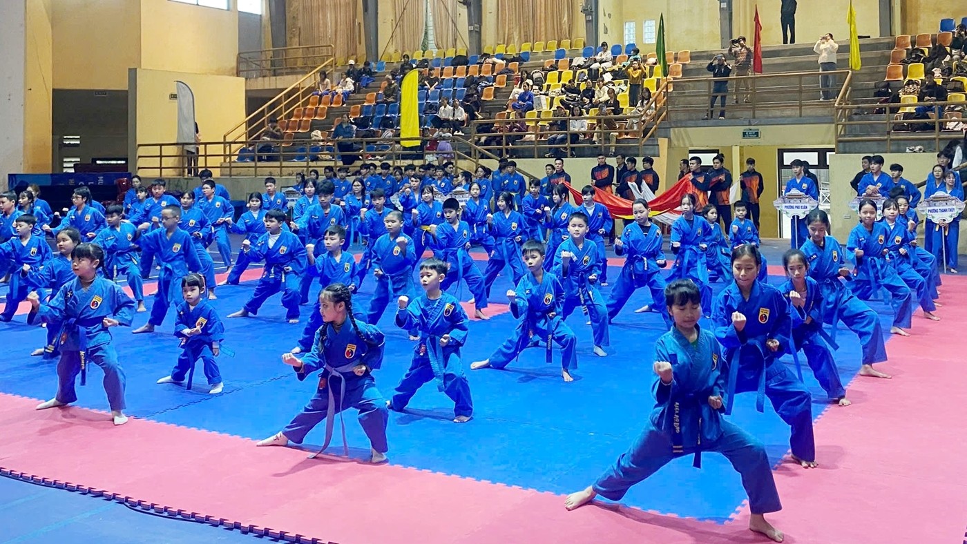 Vovinam Tournament kicks off at the 10th City Sports Games